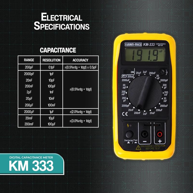 Kusam Meco 333 Digital Capicitance Meter