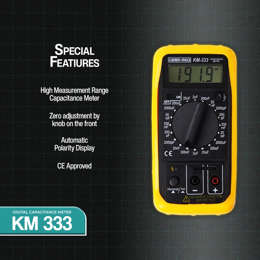 Kusam Meco 333 Digital Capicitance Meter