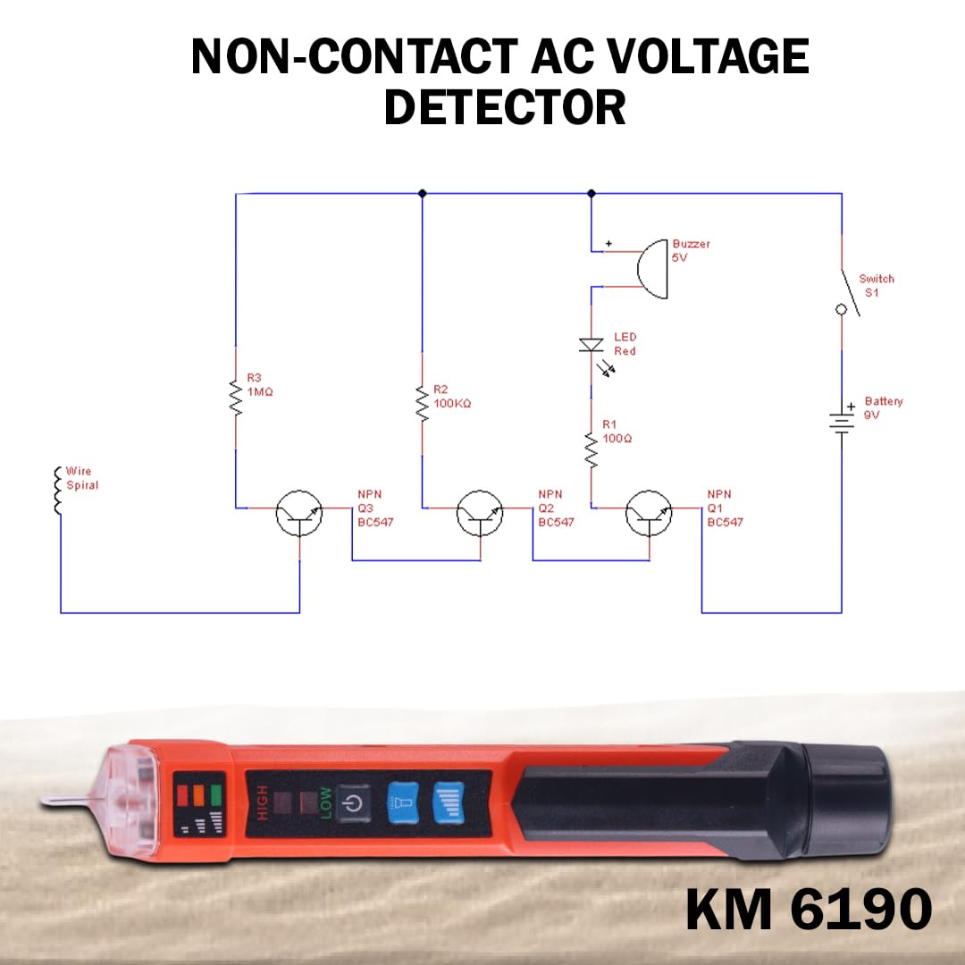 Kusam Meco KM 6190 Non Contact AC Voltage Detector