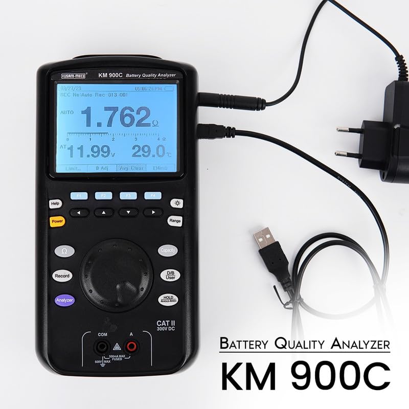 Kusam Meco KM 900C High Performance Battery Quality Analyzer Data Logger with Trend Analysis