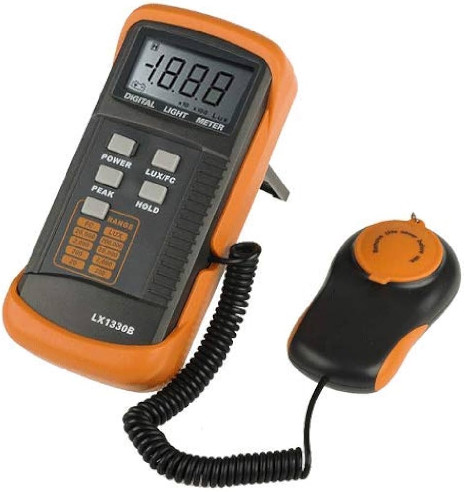 Kusam Meco KM LUX 200K Digital Lux Meter (Range 0 to 200000)