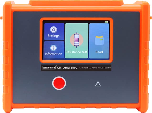 Kusam Meco KM OHM 8502 HANDHELD DC RESISTANCE TESTER