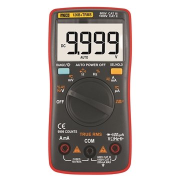 Meco126B+TRMS 4 digit Digital Multimeter