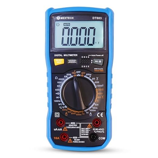 Mextech DT603 True RMS Digital Multimeter