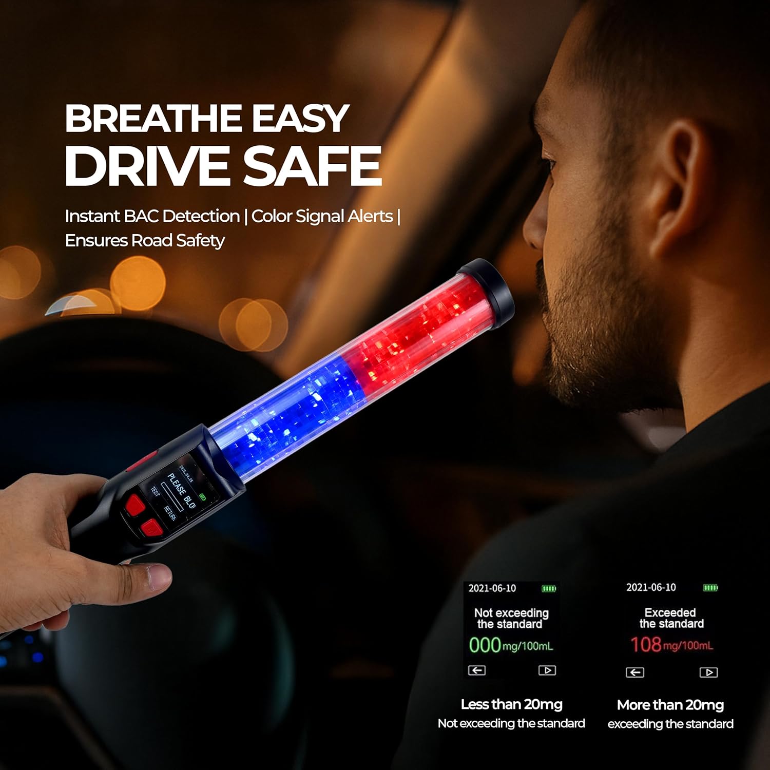 MR701 ALCOHOL TESTER