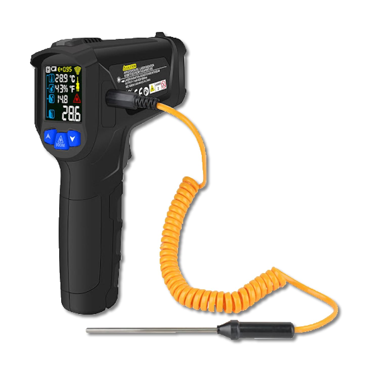 Metravi MT-8 2025 Model Industrial Non-contact Infrared Thermometer