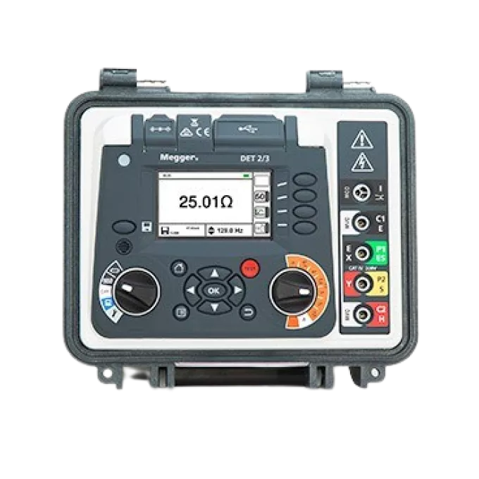 Megger DET2/3 Advanced Earth (Ground) Tester