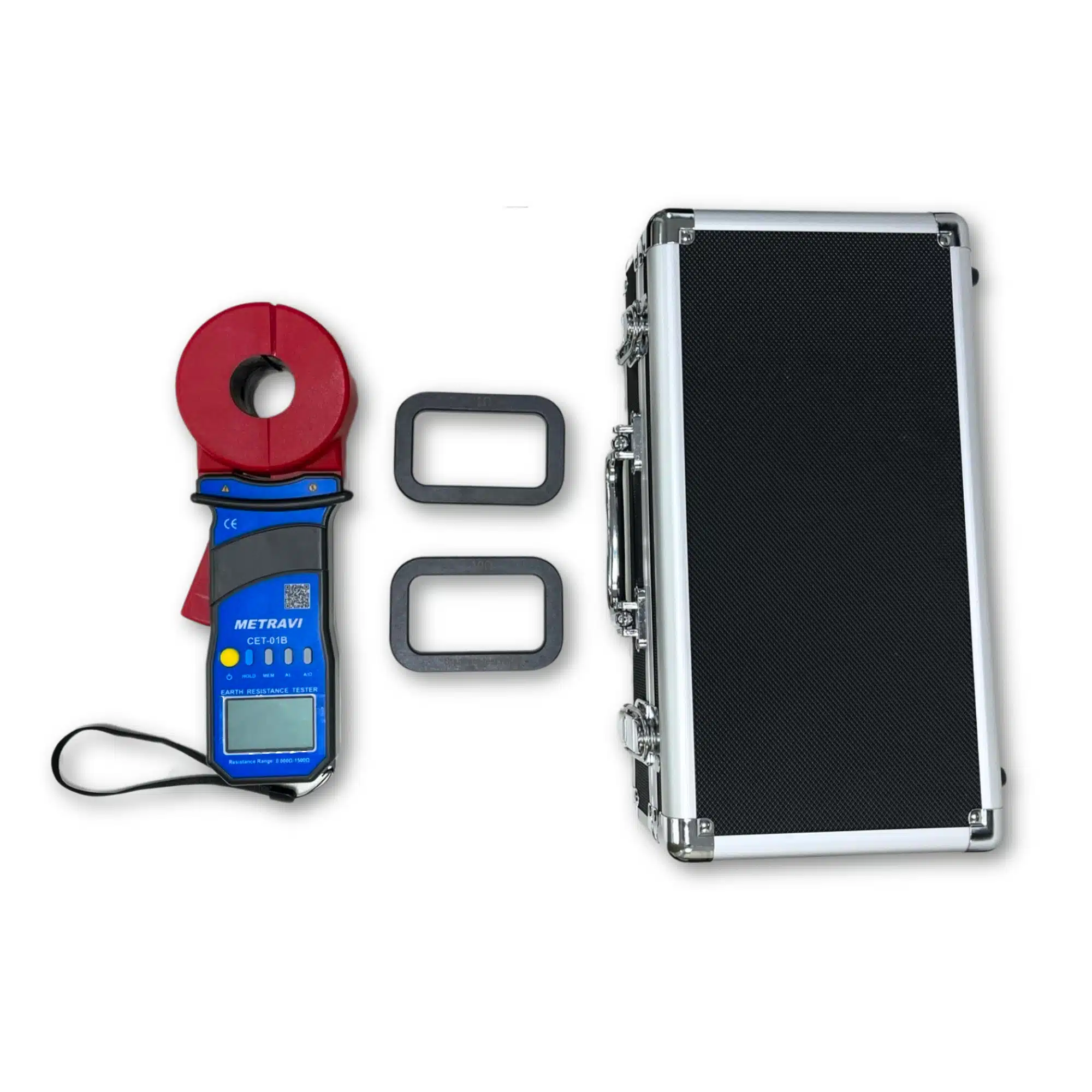 Metravi CET-01B Clamp-on Earth and Ground Resistance Tester with Bluetooth