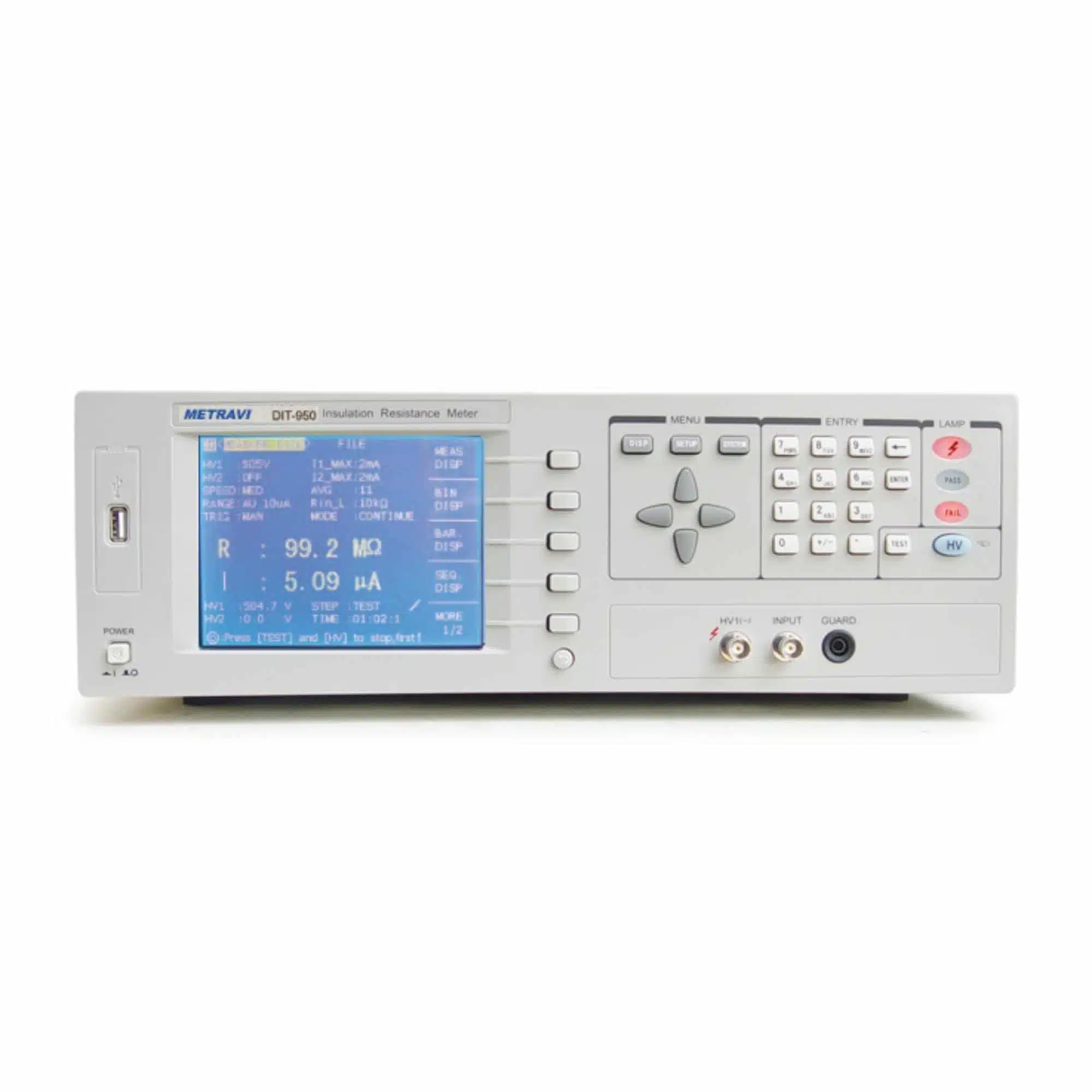Metravi DIT-950 High-precision Insulation Resistance Tester