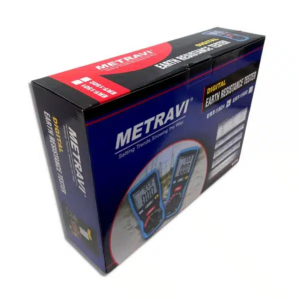 Metravi  ERT-1502R Digital Earth Resistance Tester with Kit