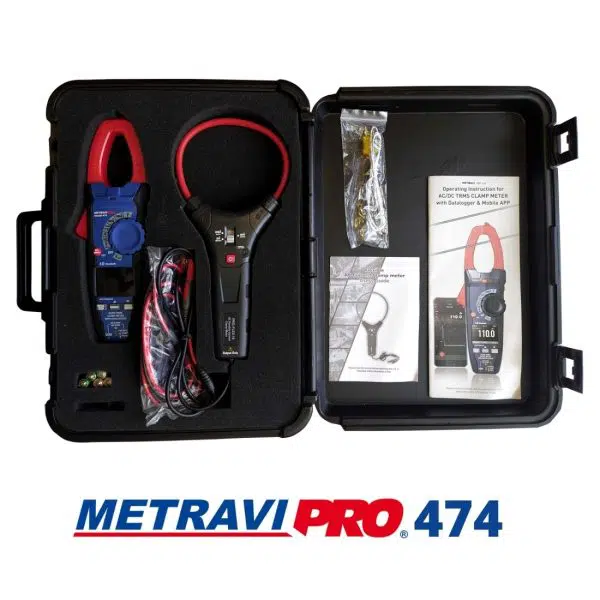 Metravi Pro 474 TRMS AC|DC Digital Clamp Meter Image