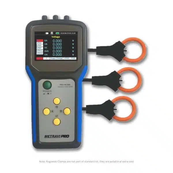 Metravi PRO PA-800 Portable Power Quality Analyser