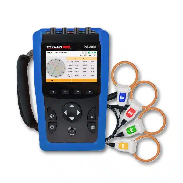 Metravi PRO PA-900 3-Phase Power Quality & Harmonics Analyser