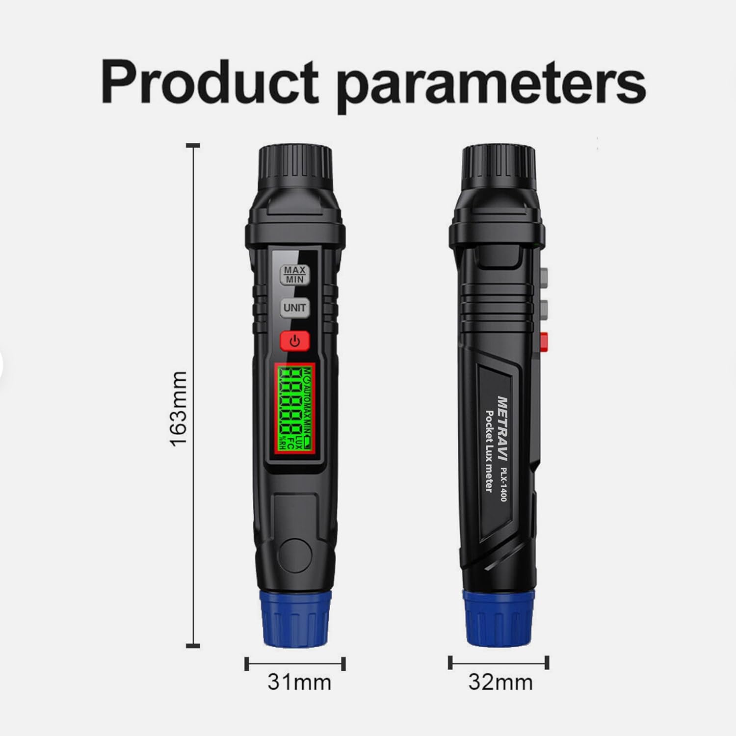 Metravi PLX-1400 Pocket Lux Meter