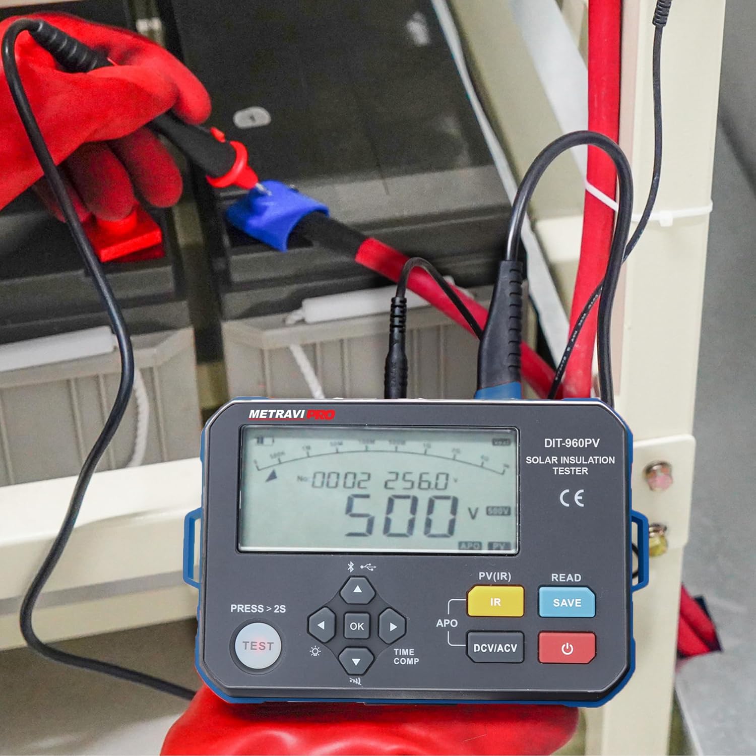 Metravi PRO DIT-960PV Digital Solar Insulation Tester