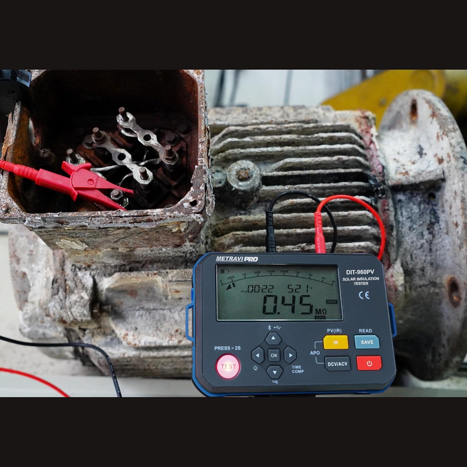 Metravi PRO DIT-960PV Digital Solar Insulation Tester