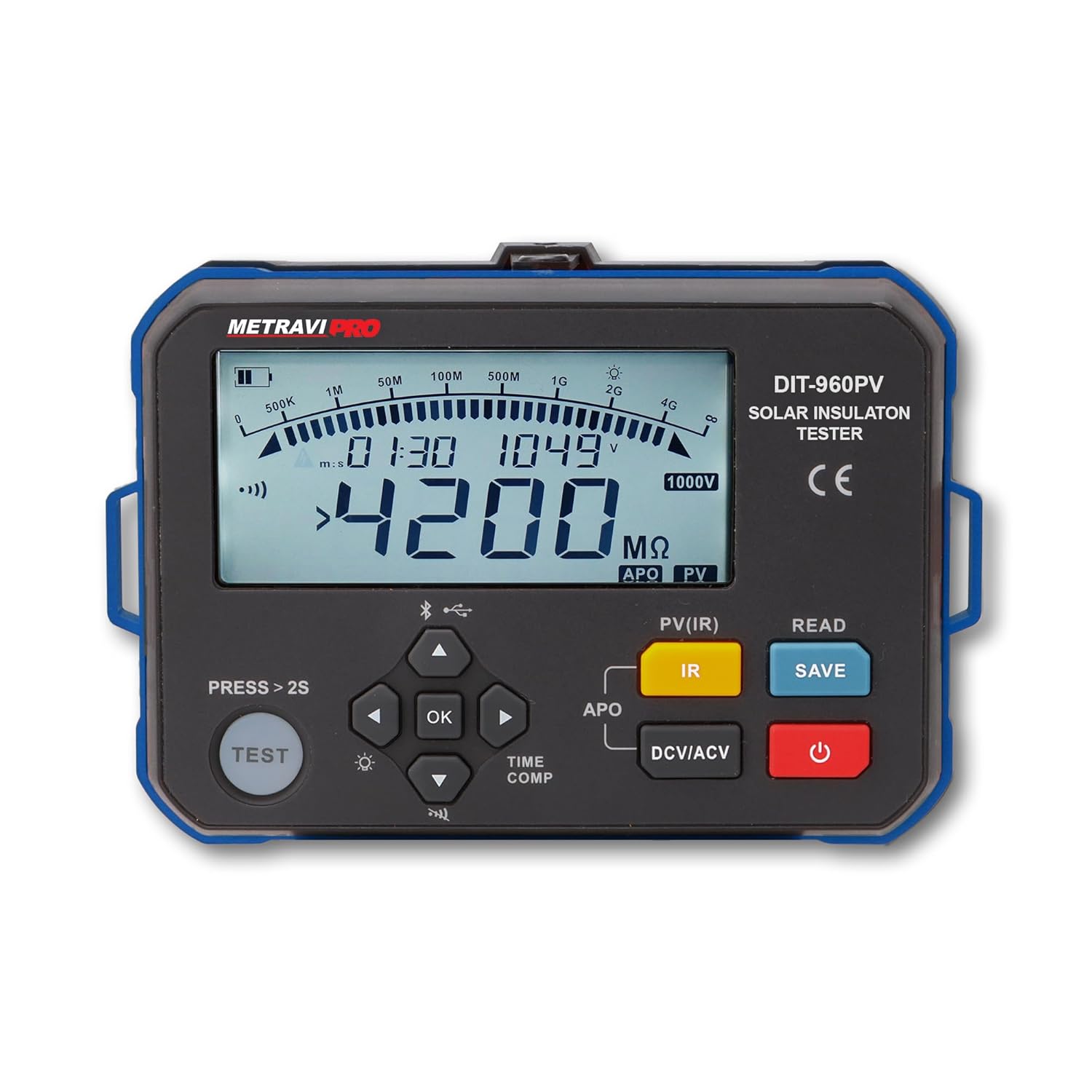 Metravi PRO DIT-960PV Digital Solar Insulation Tester