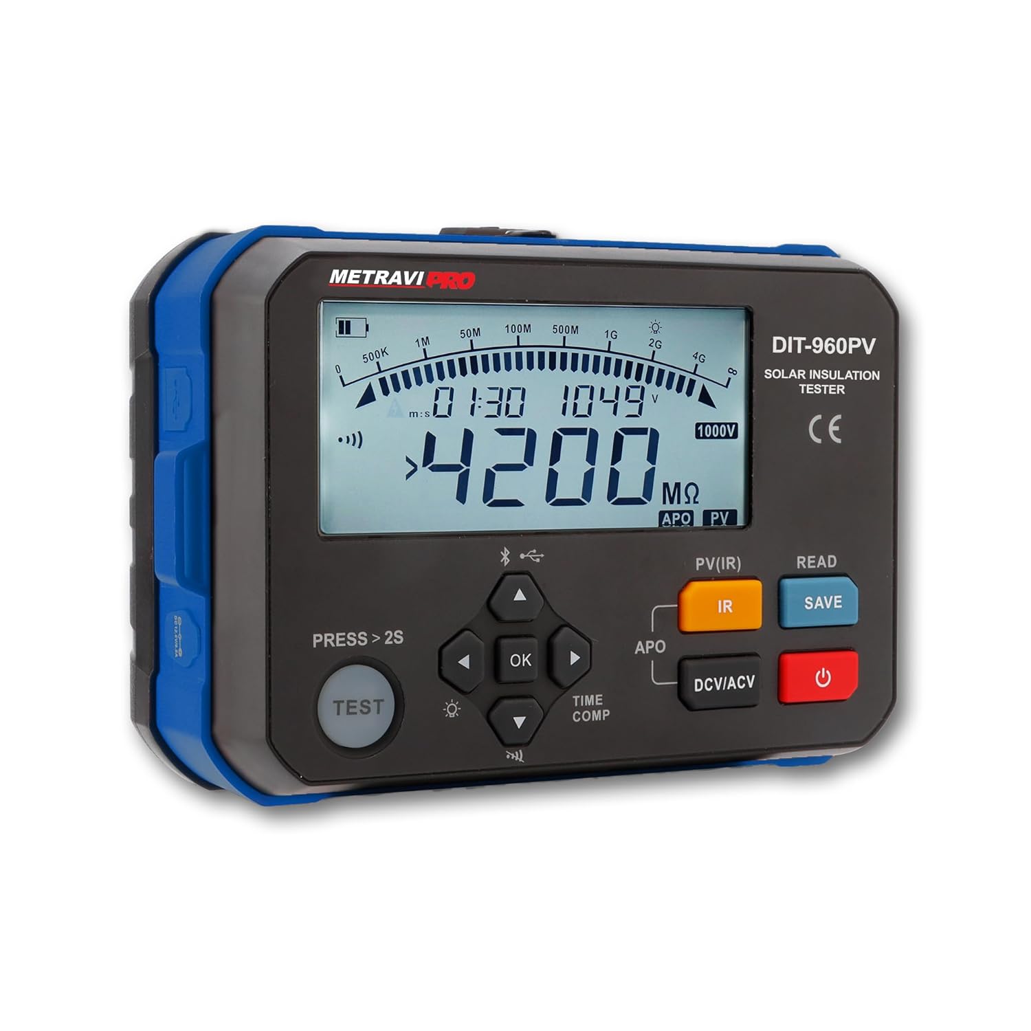 Metravi PRO DIT-960PV Digital Solar Insulation Tester