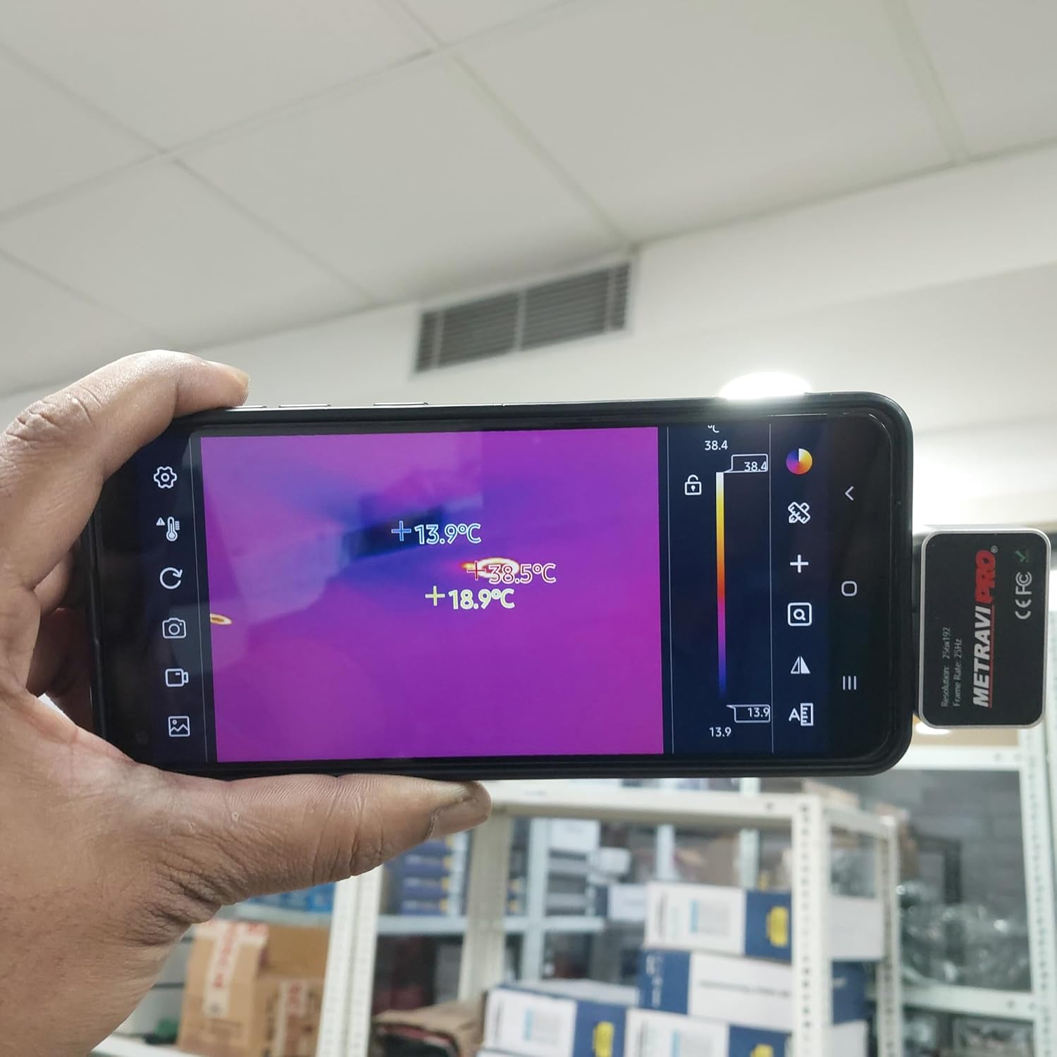 Metravi Pro TI-9 Thermal Imager Module for Smartphones