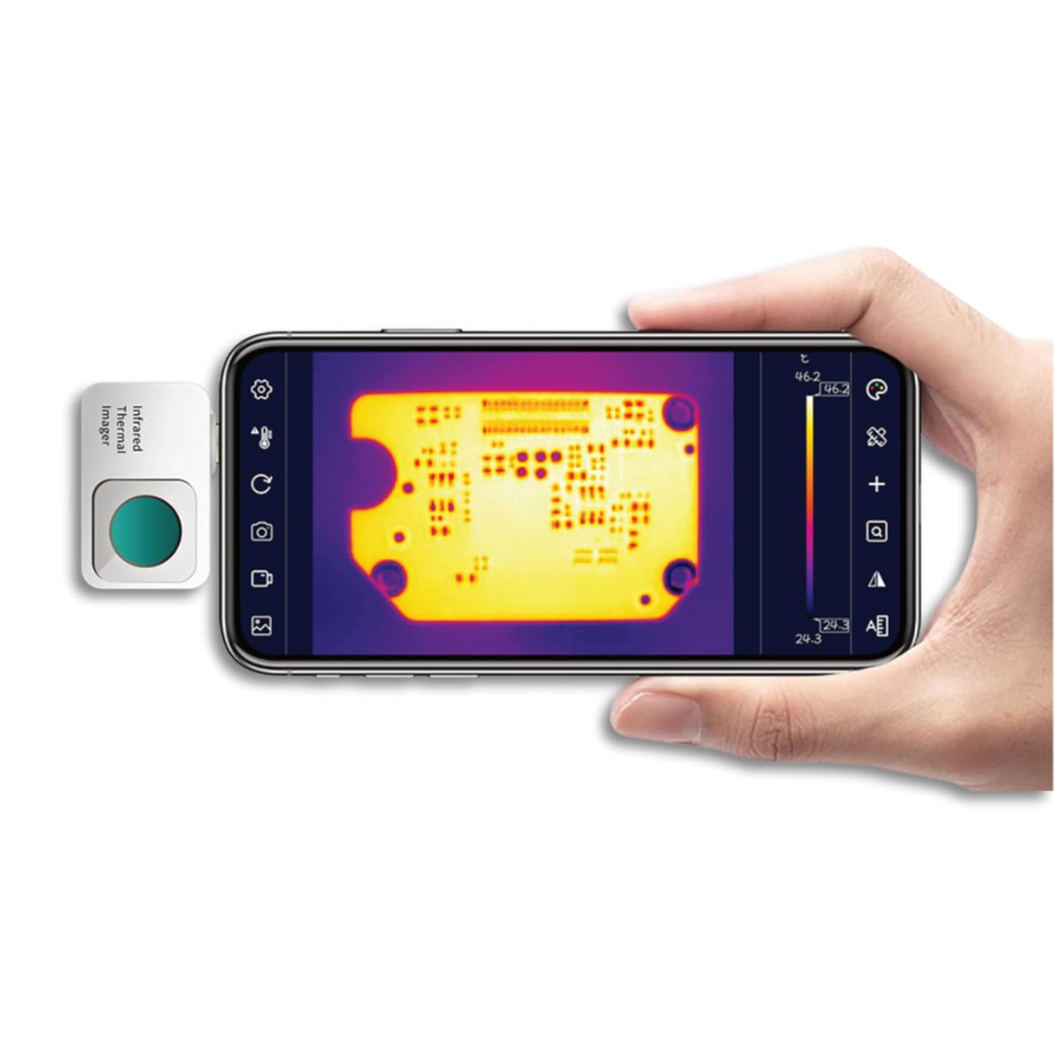 Metravi Pro TI-9 Thermal Imager Module for Smartphones