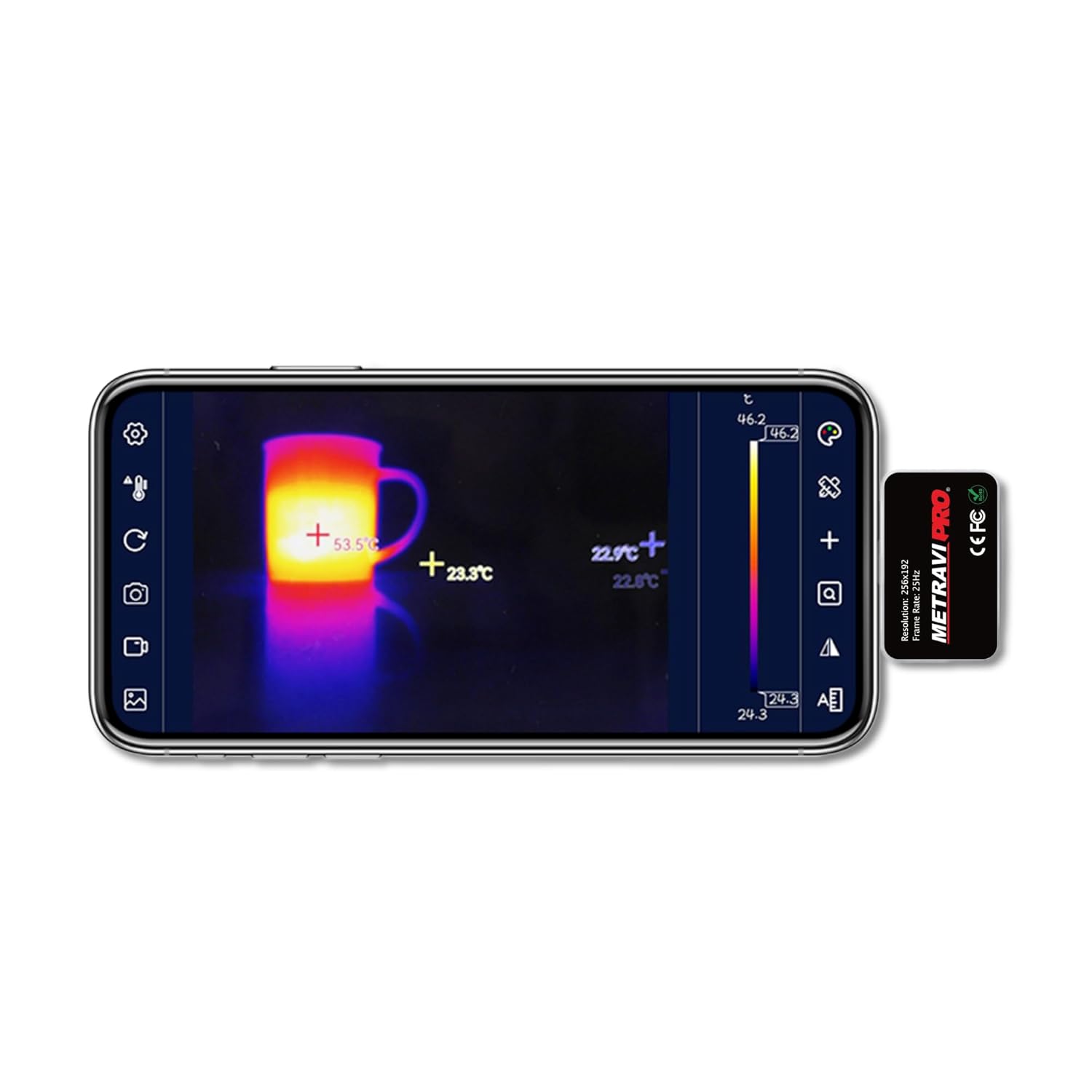 Metravi Pro TI-9 Thermal Imager Module for Smartphones