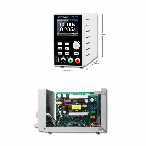 Metravi PRPS-6005A Programmable DC Regulated Power Supply