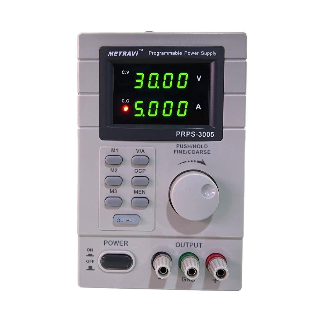 Metravi PRPS-3005A Programmable DC Regulated Power Supply 30V 5A Output