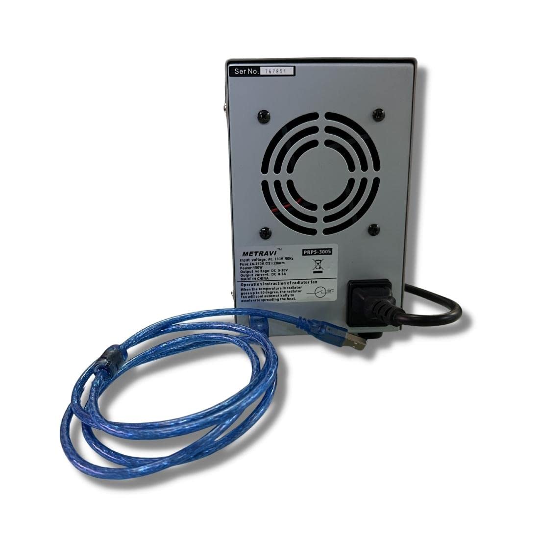 Metravi PRPS-3005A Programmable DC Regulated Power Supply 30V 5A Output