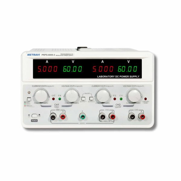 Metravi PRPS-6005-3 Programmable DC Regulated Power Supply