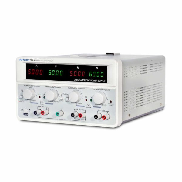 Metravi PRPS-6005-3 Programmable DC Regulated Power Supply