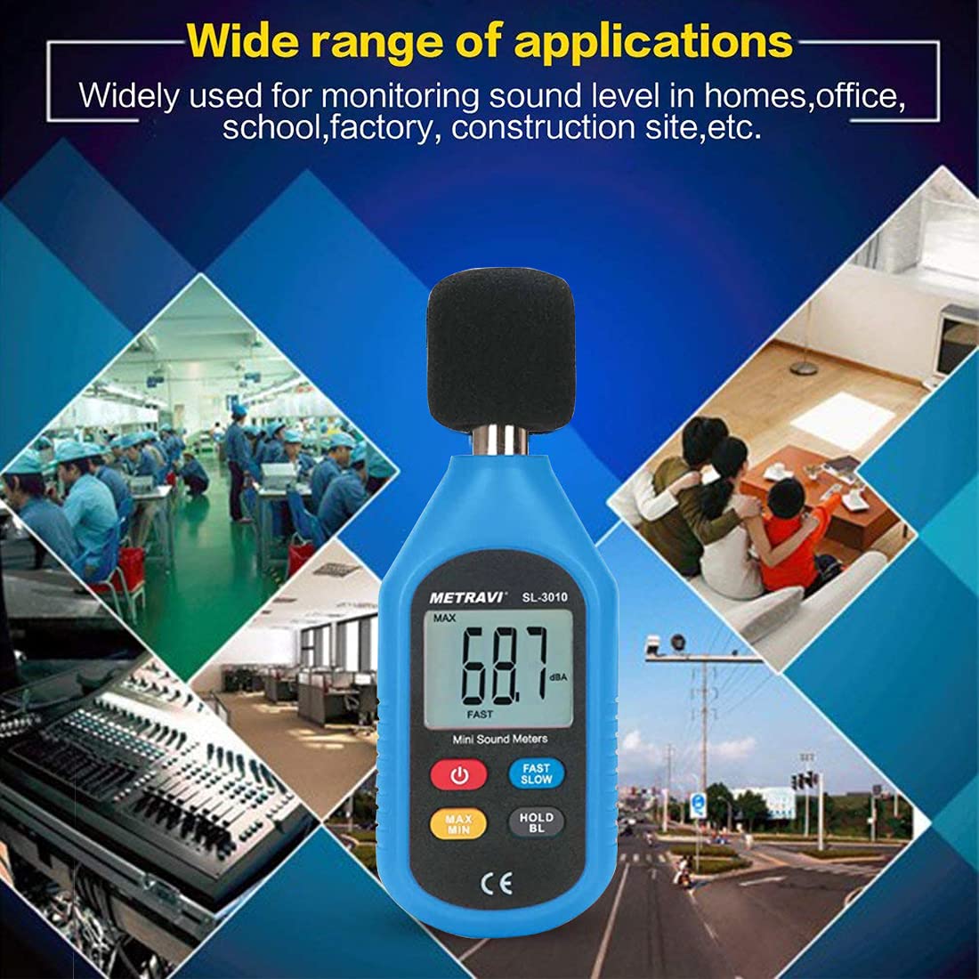 Metravi SL-3010 Sound Level Meter