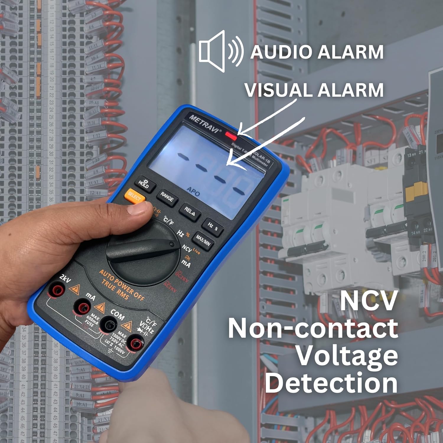 Metravi SOLAR-1B Digital TRMS Multimeter