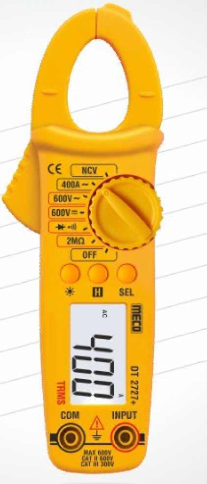 MECO DT- 2727+ TRMS DIGITAL CLAMPMETER