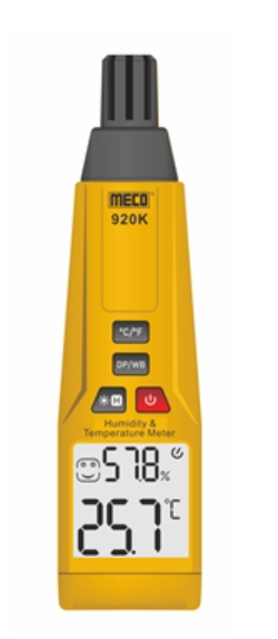 MECO 920K HUMIDITY & TEMPERATURE METER