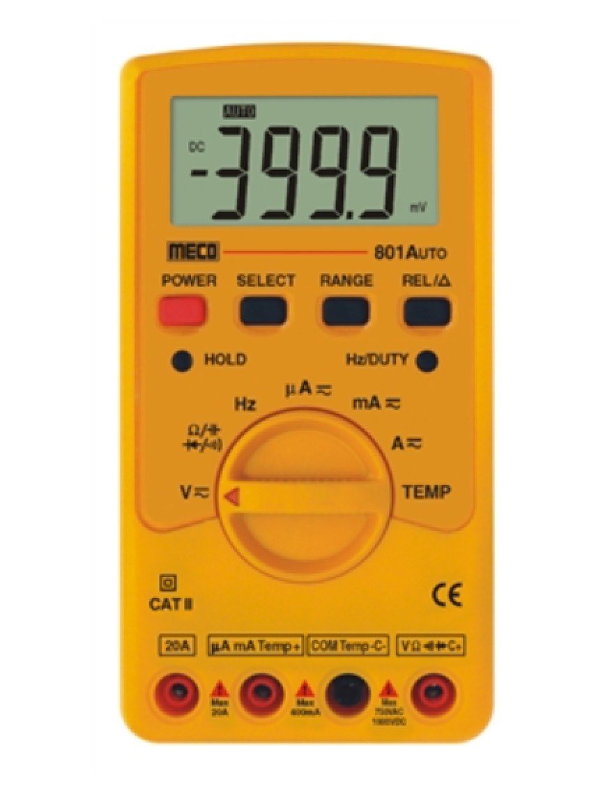 MECO 801AUTO Digital Multimeter (DMM)