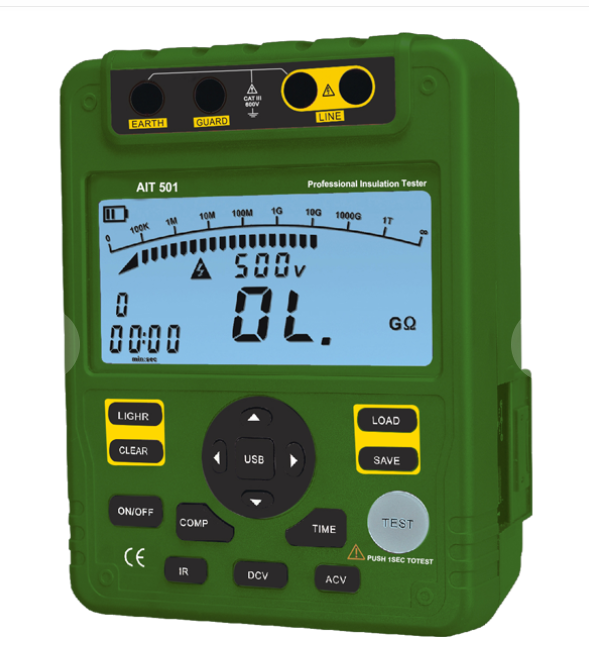 RISHABH AIT 501 Smart 5KV Digital Insulation Tester