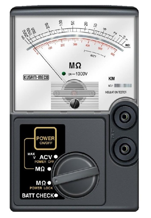 Kusam Meco KM 03 Analog Insulation Resistance Tester