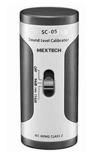 MEXTECH SC05 SOUND LEVEL CALIBRATOR