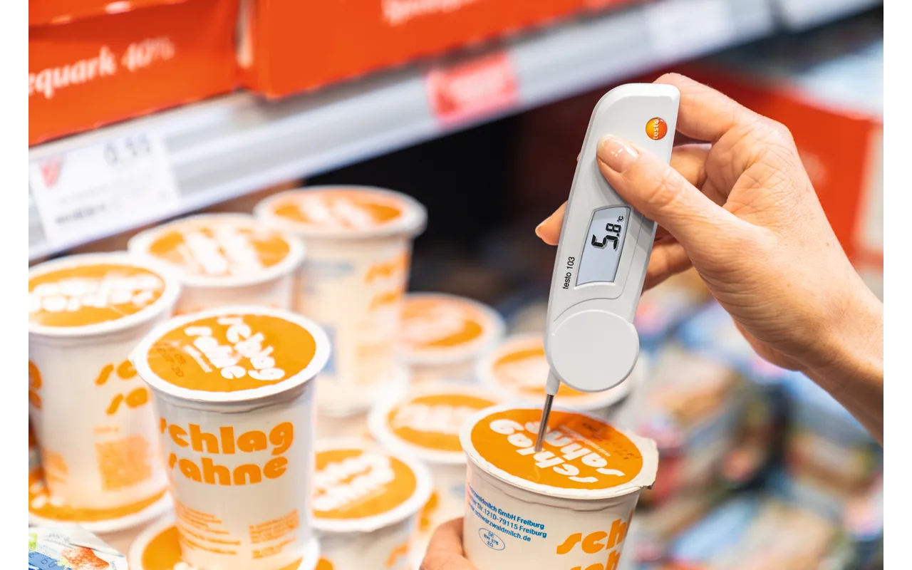 Testo 104 - Waterproof folding food thermometer