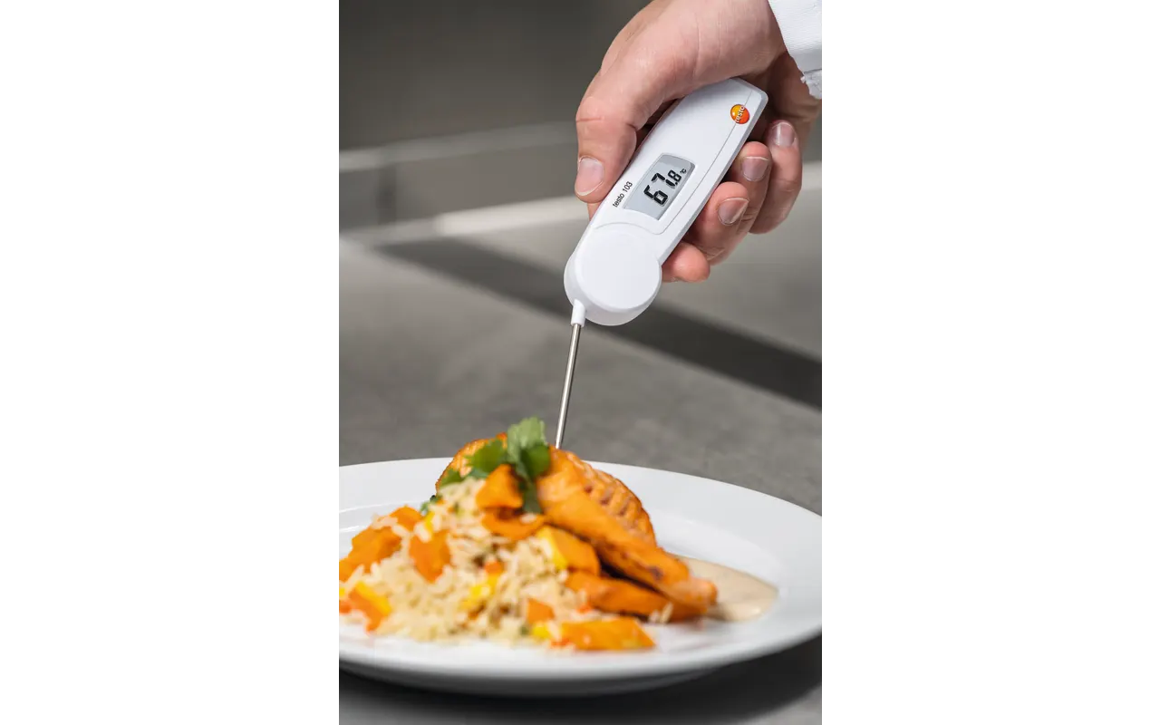 Testo 104 - Waterproof folding food thermometer