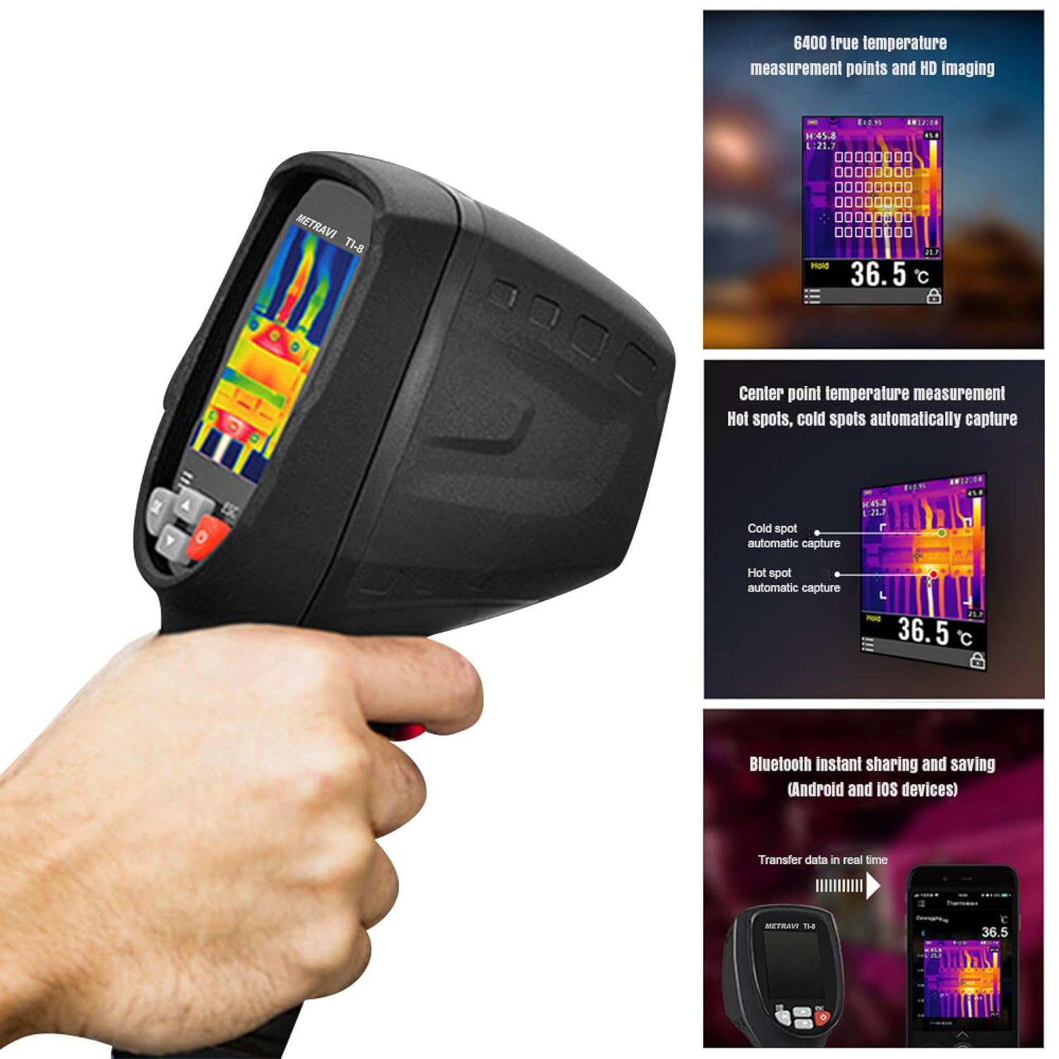 Metravi Pro TI-8 Handheld Thermal Imager