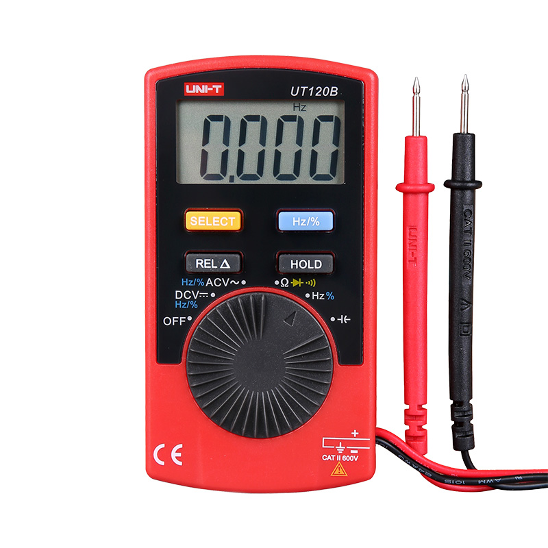 UNI-T UT120B Digital Pocket Multimeter, 600V AC/DC, 100kHz