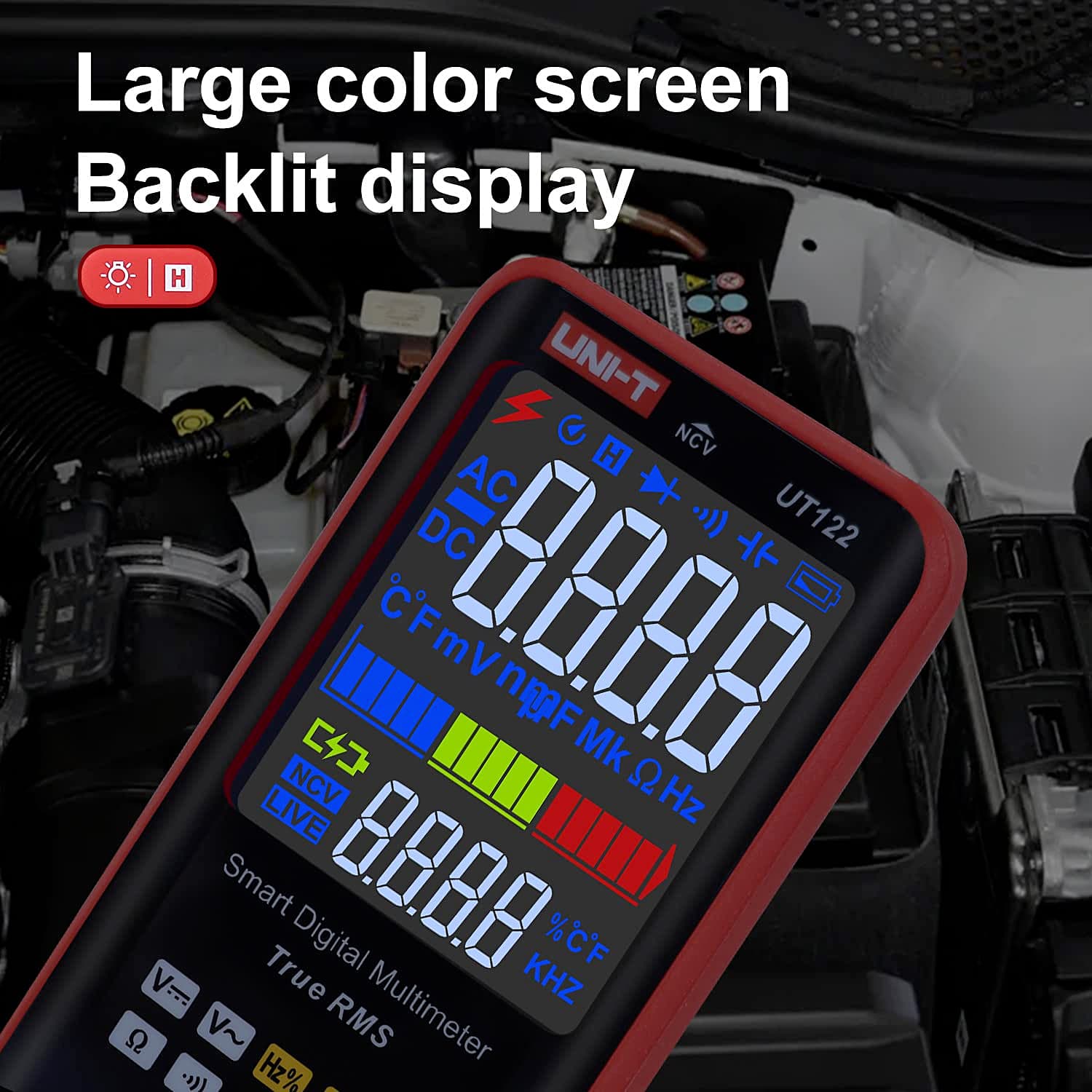 UNI-T UT122 6199 Count True RMS Smart Digital Multimeter