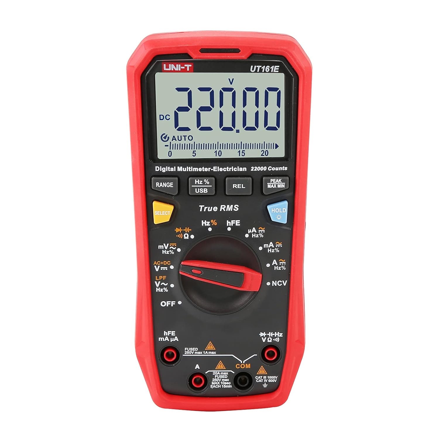 UNI-T UT161E 1000V 20A Digital Multimeter