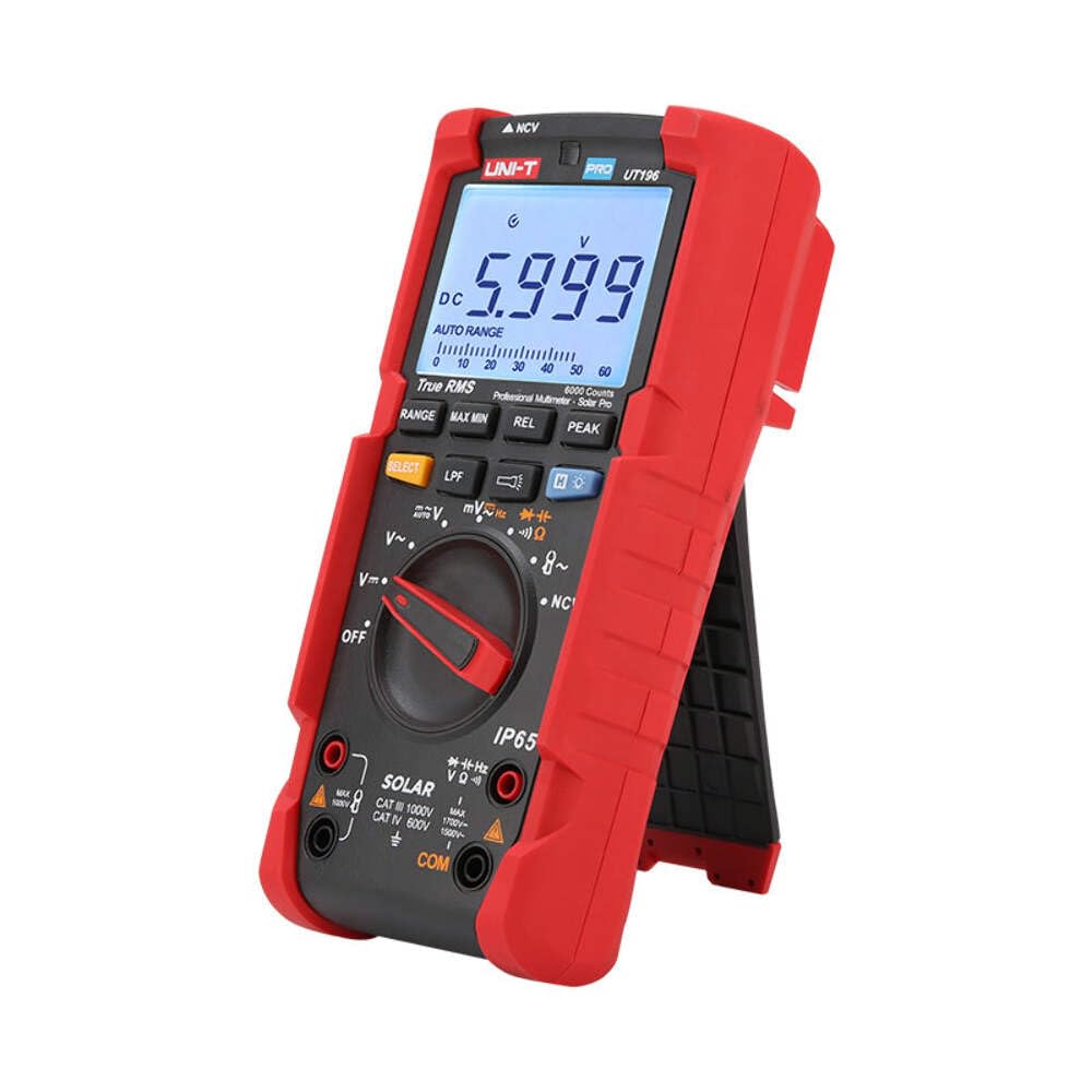 UNI-T UT196 True RMS Solar Digital multimeter for Solar Power