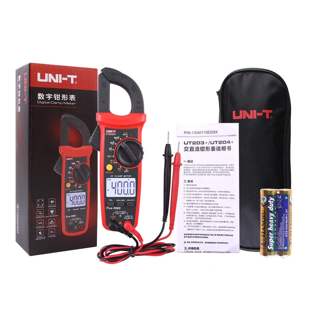UNI-T UT202A+ Digital Clamp Meter