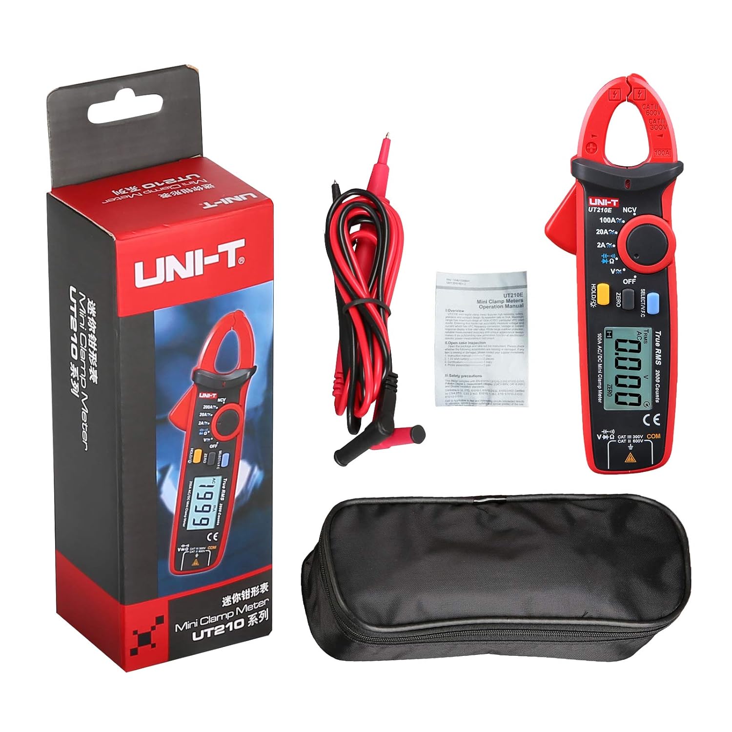 UNI-T UT210E Mini Clamp Meters