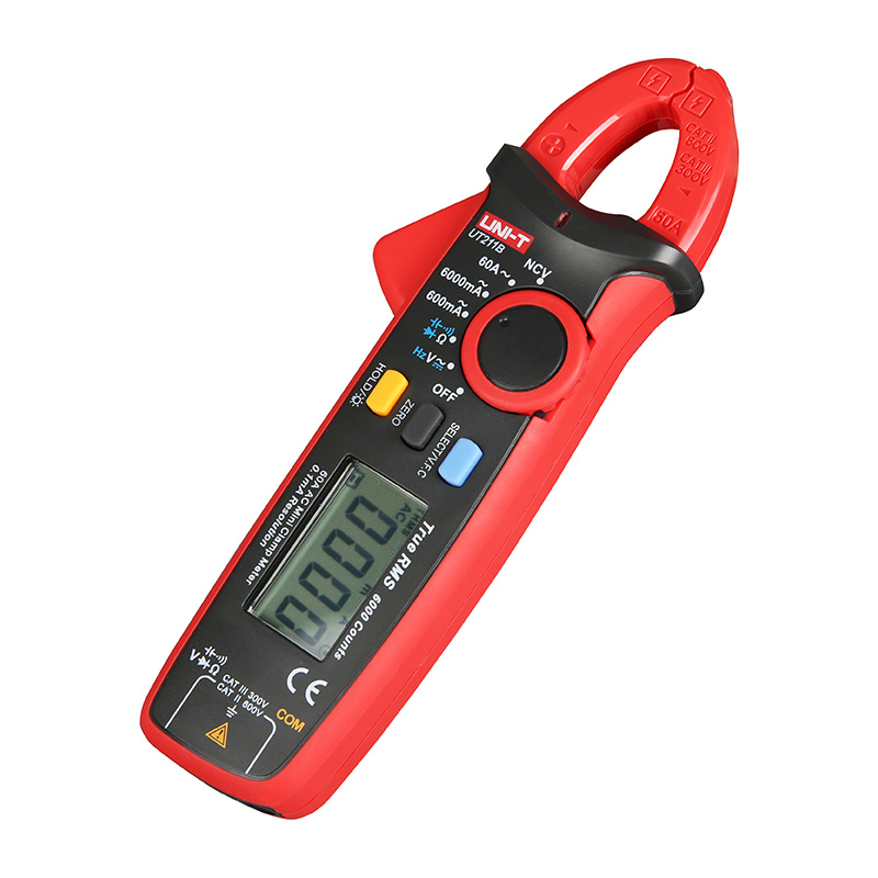 UNI-T UT211B 60A TRMS Mini AC/DC Clamp Meter