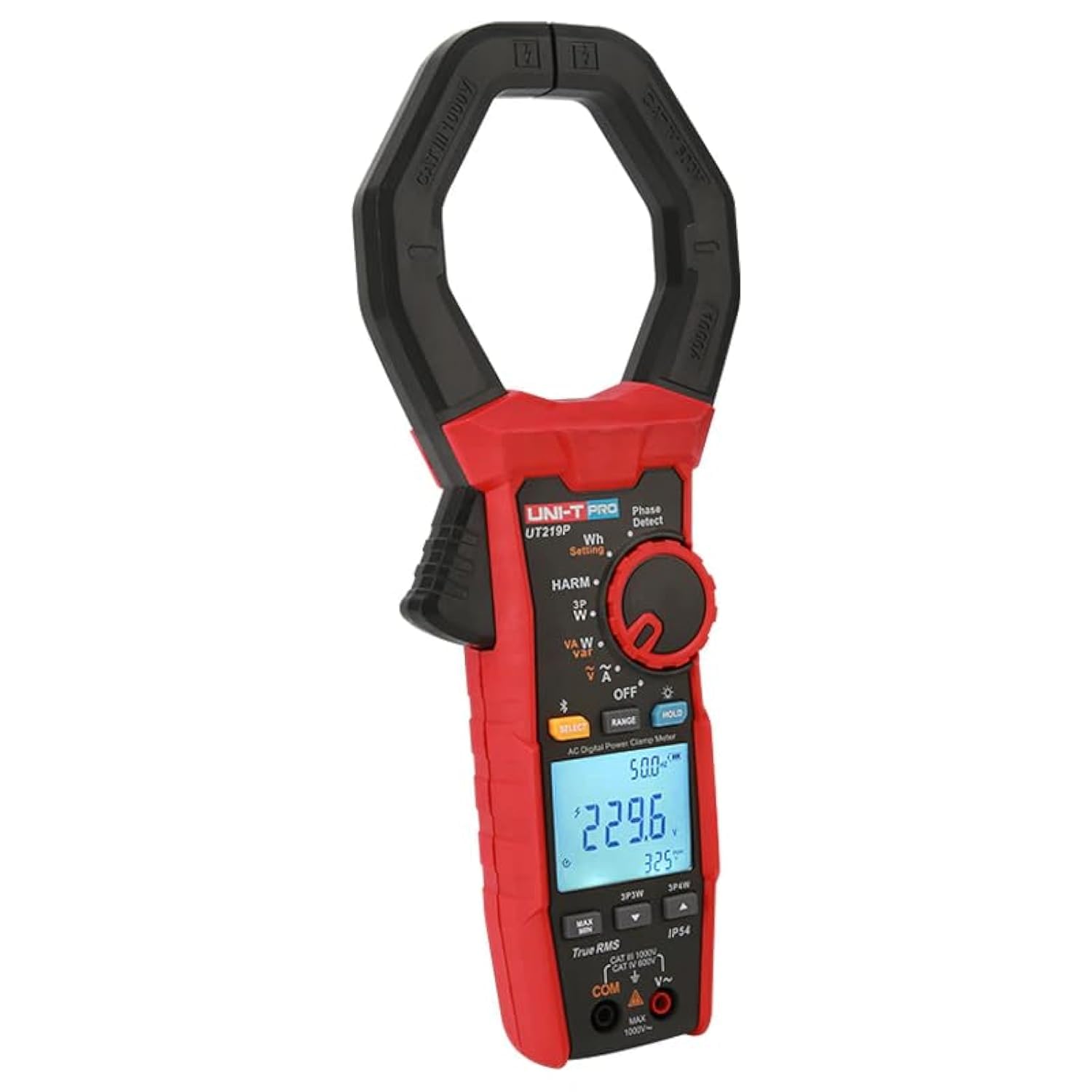 UNI-T UT219P Handheld Harmonic AC Power clamp Meter
