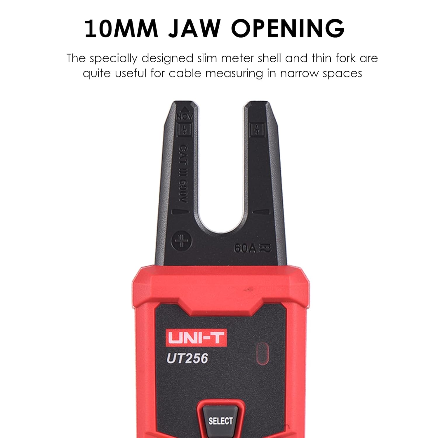 UNI-T UT256 60A AC/DC Fork Meter